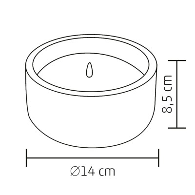 LED-es kőmécses - CDL 14